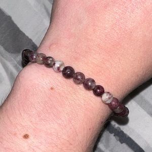 Rubellite Red Tourmaline Bracelet